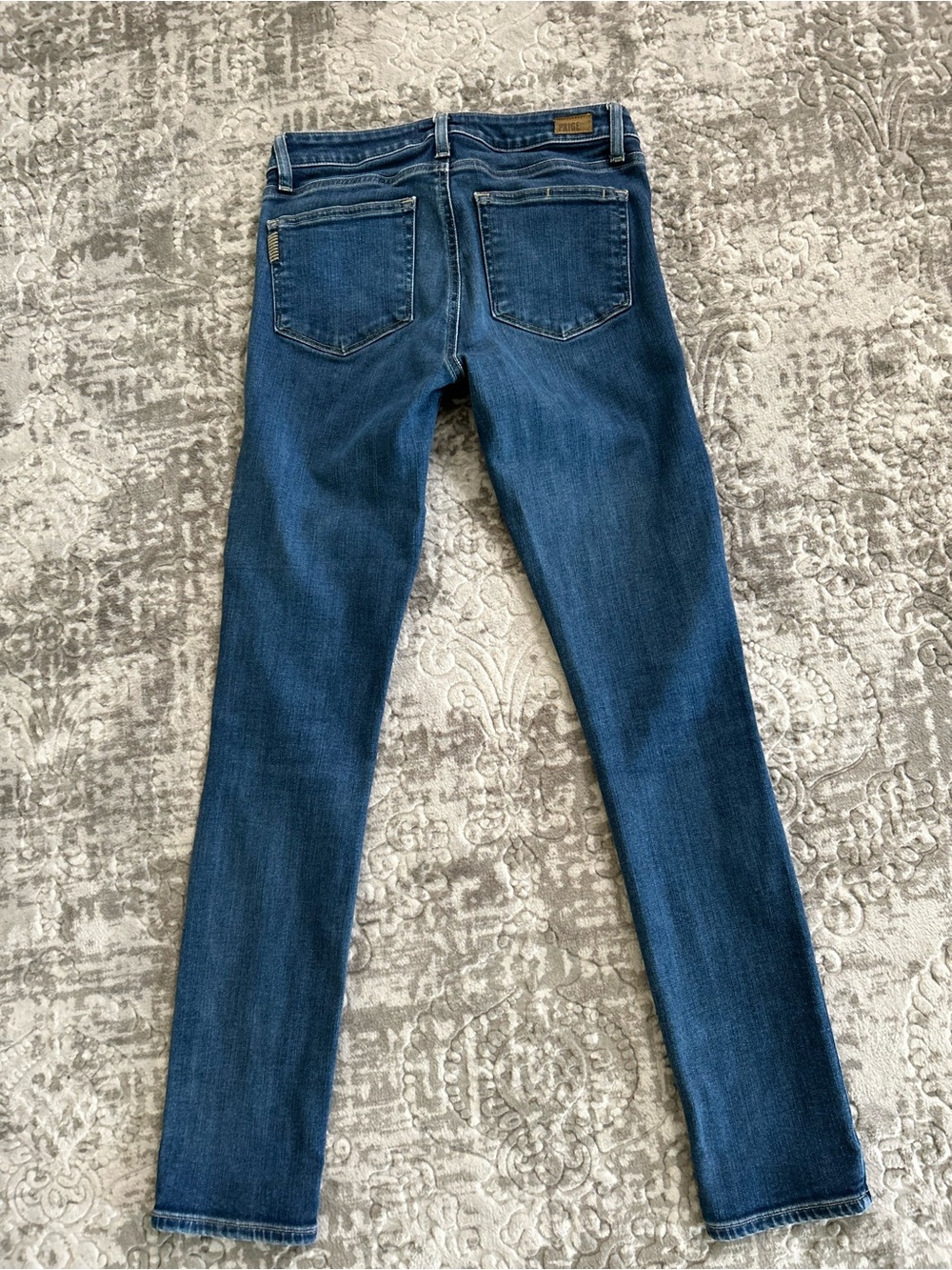 PAIGE SKYLINE SKINNY JEANS SIZE 27 - Picture 4 of 8